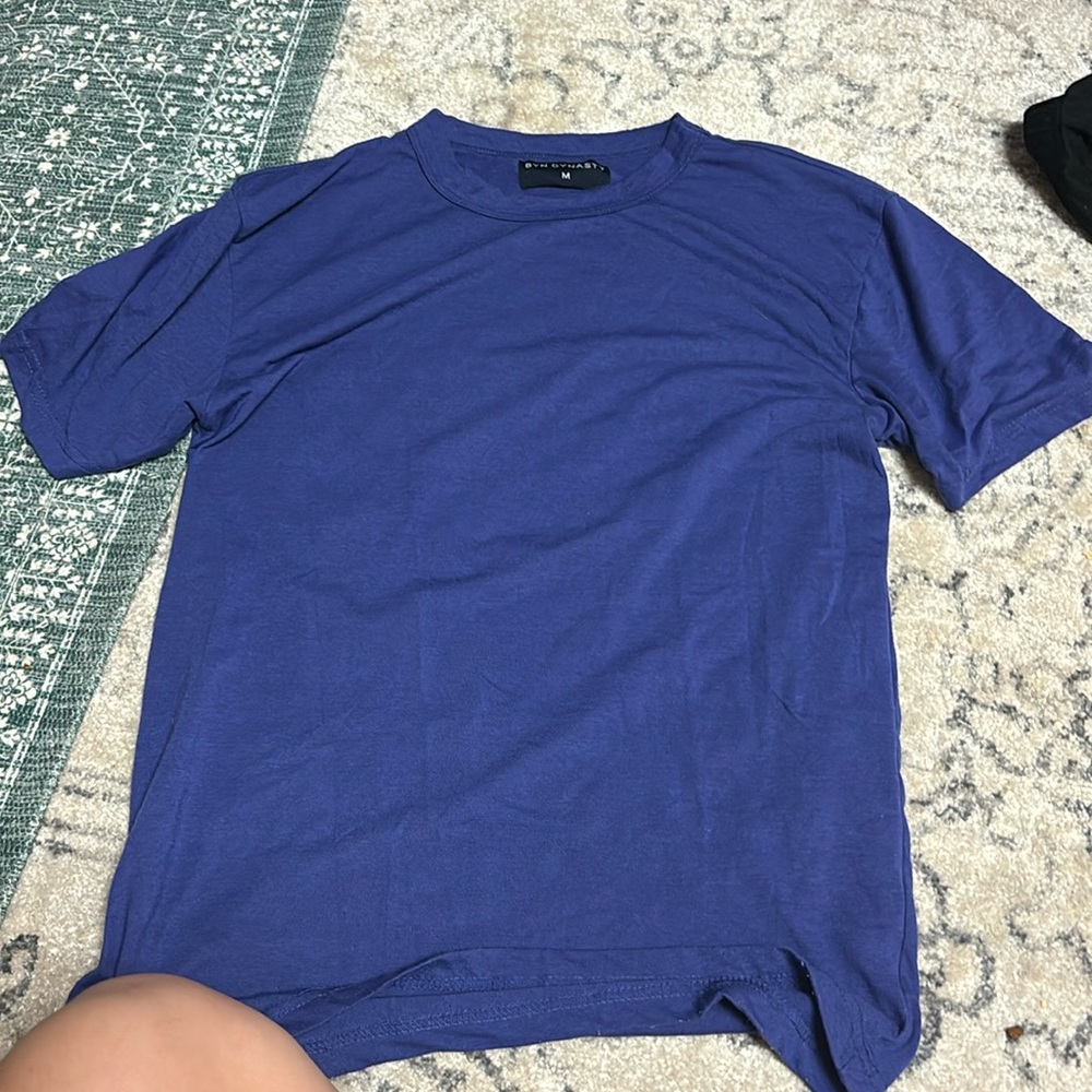 Blue t-shirt